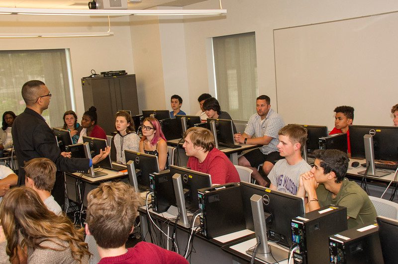 Students attend UAlbany Cybersecurity Camp