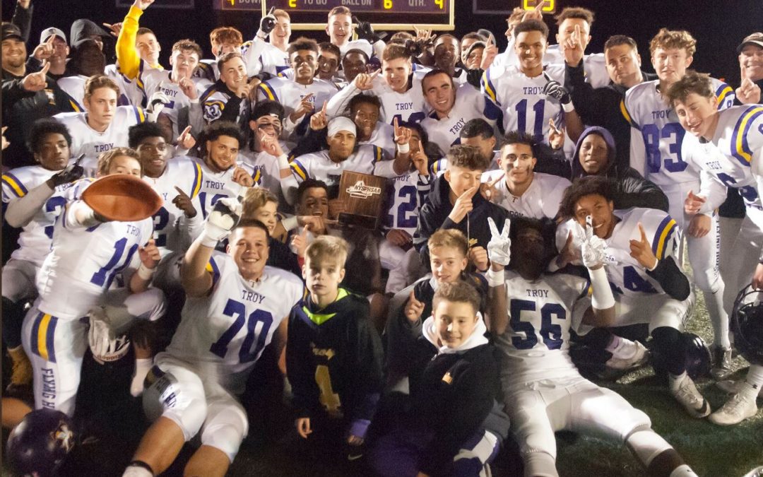 Troy Football takes Section 2 Class AA Crown