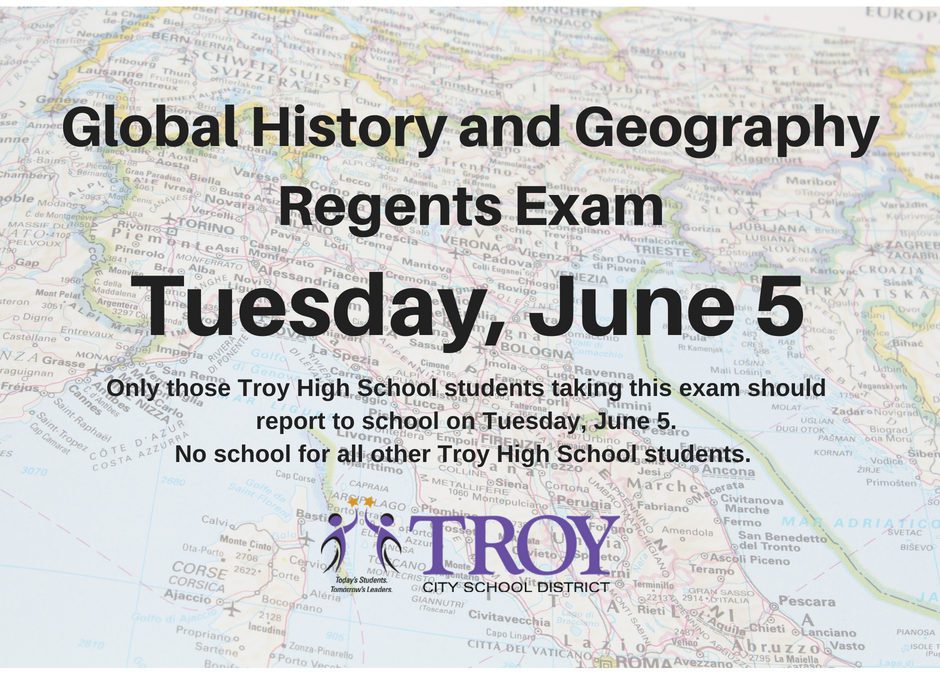 Global History and Regents Exam – June 5