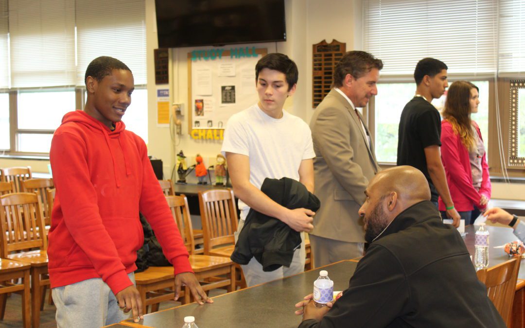 Troy High students learn about tech and security careers