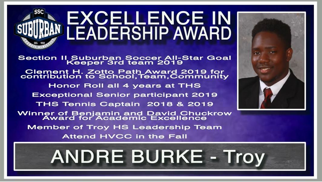 Burke, Rifenberick receive Suburban Council ‘Excellence in Leadership Award’