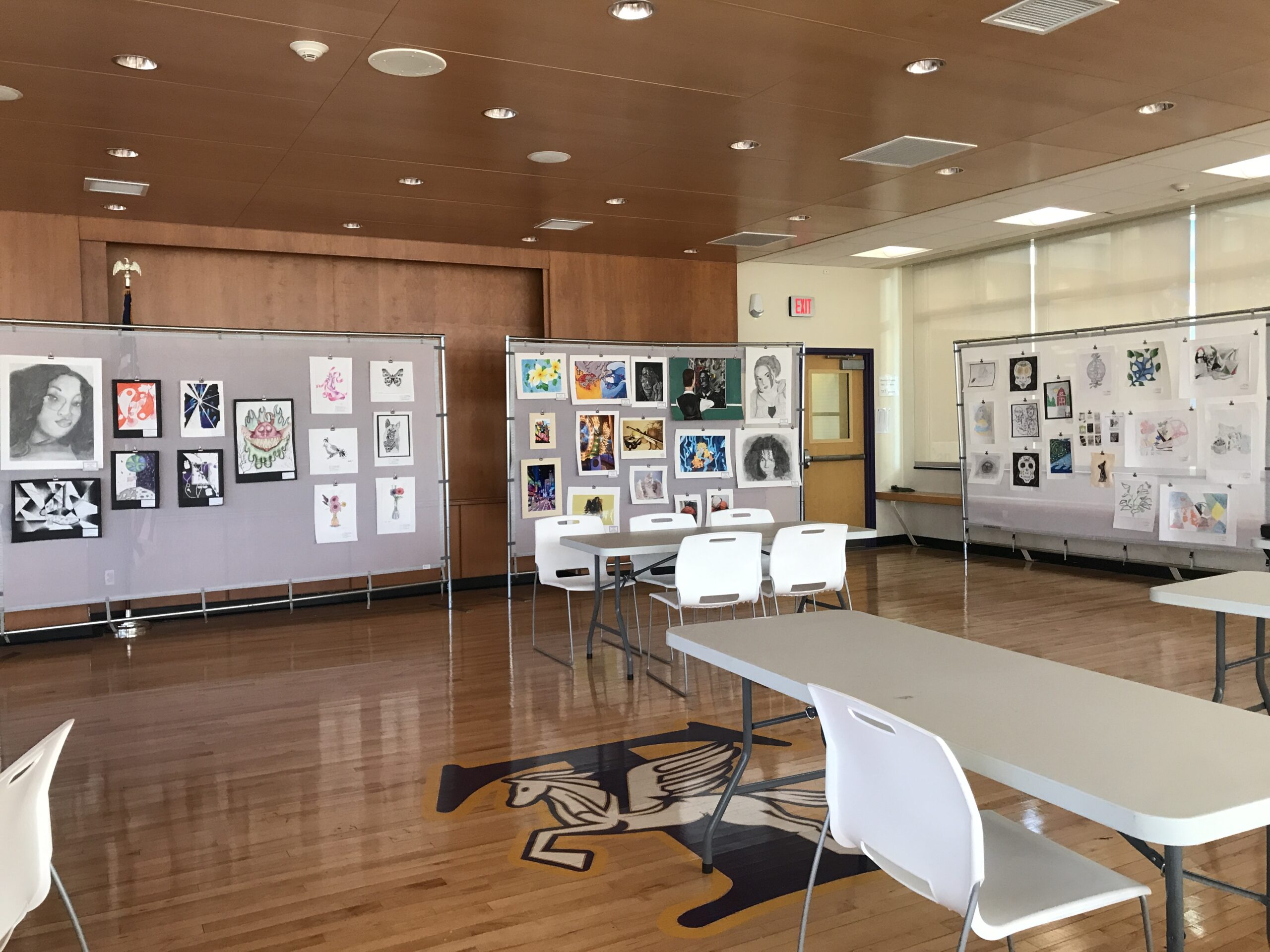 Student Artists Featured at BOE Art Exhibit