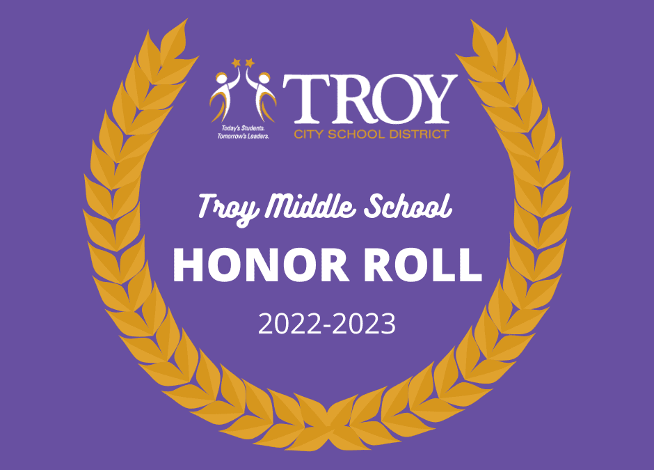 TMS Announces 2nd Marking Period Honor Roll
